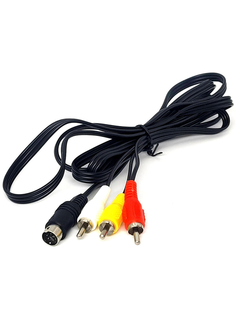 Sega Genesis 2/3 AV Cable Replacement 6FT Composite RCA Audio Video Cord MK-1631